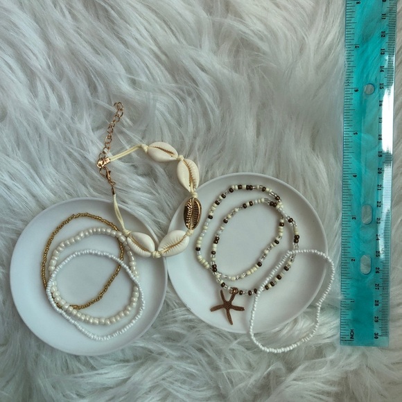 Bundle of 7 beachy bracelets - Picture 7 of 7